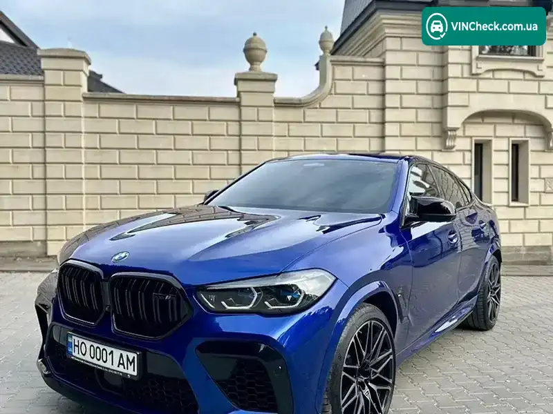 BMW X6 M 2022, фото з оголошення 2 з 20, VIN WBSCY010709L27634