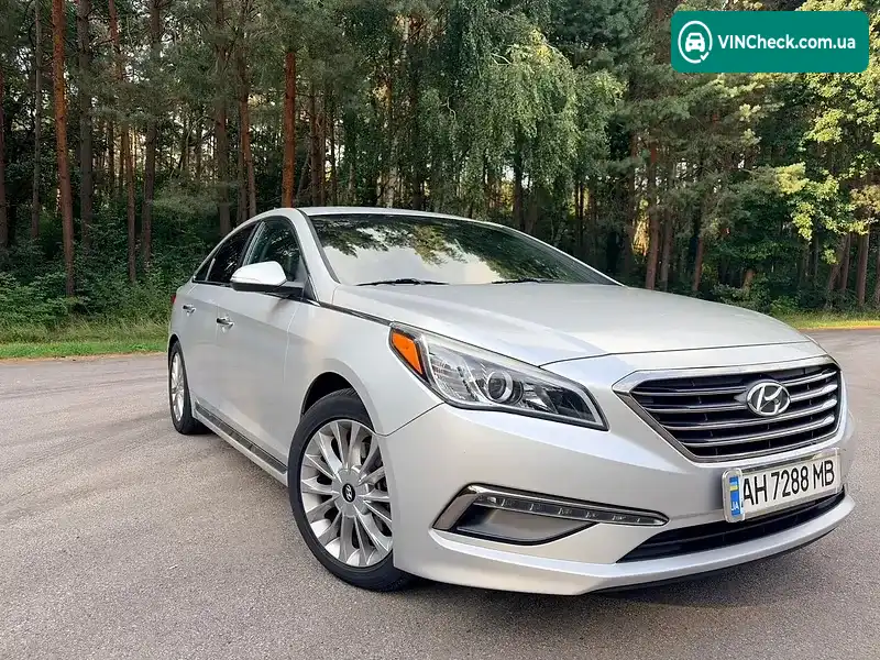 Hyundai Sonata 2015, фото з оголошення 2 з 9, VIN 5NPE34AF3FH210773