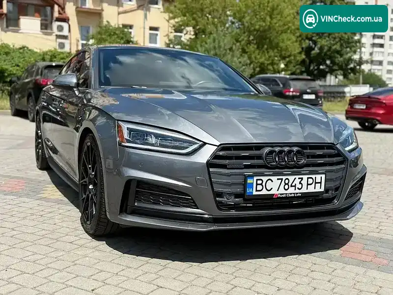 Audi A5 Sportback 2019, фото з оголошення 1 з 20, VIN WAUENCF54KA073832