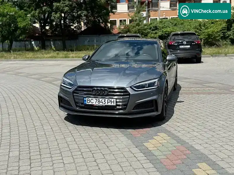 Audi A5 Sportback 2019, фото з оголошення 2 з 20, VIN WAUENCF54KA073832