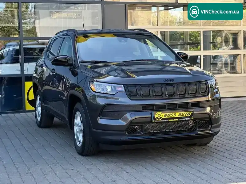 Jeep Compass 2021, фото з оголошення 1 з 21, VIN 3C4NJCAB5NT103249