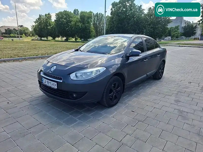 Renault Fluence 2010, фото з оголошення 1 з 20, VIN VF1LZBR0543382179