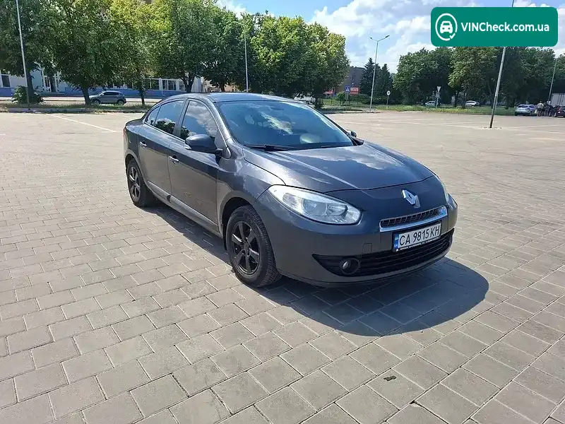 Renault Fluence 2010, фото з оголошення 2 з 20, VIN VF1LZBR0543382179