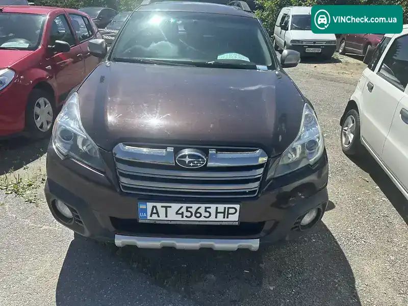 Subaru Outback 2012, фото з оголошення 1 з 8, VIN 4S4BRDSC9D2235595
