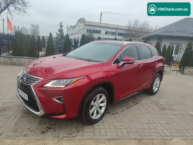 Lexus RX 2016, фото з оголошення 1 з 14, VIN 2T2ZZMCA2GC020920