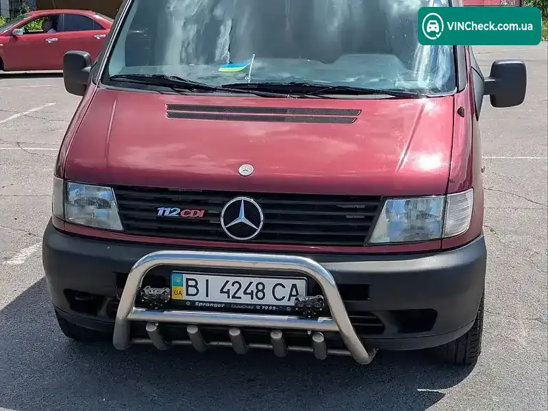 Mercedes-Benz Vito 2000, фото з оголошення 1 з 21, VIN VSA63809413351684