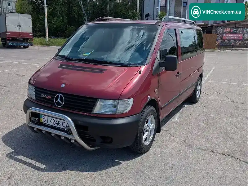 Mercedes-Benz Vito 2000, фото з оголошення 2 з 21, VIN VSA63809413351684