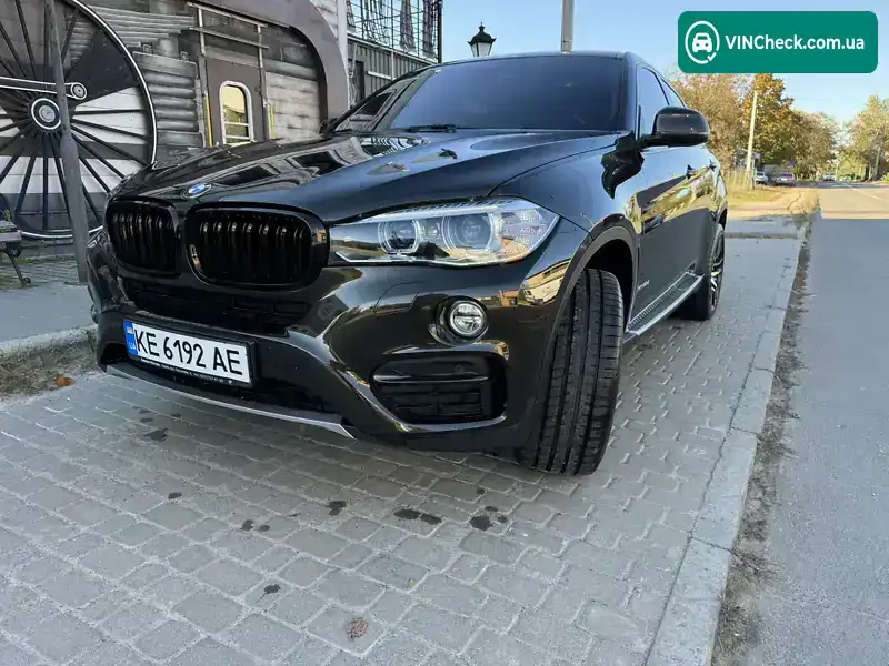 BMW X6 2017, фото з оголошення 2 з 11, VIN WBAKV210100V41673