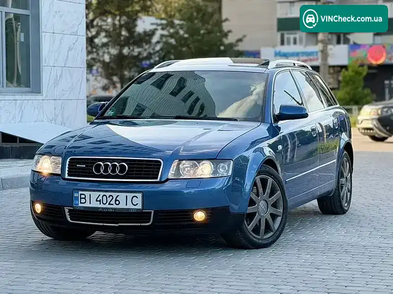 Audi A4 2002, фото з оголошення 1 з 16, VIN WAUZZZ8E93A117234