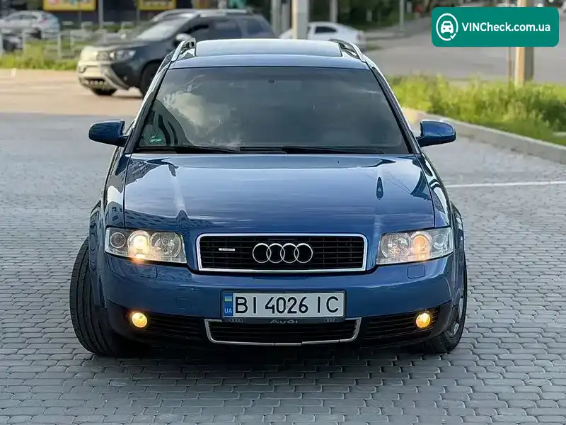 Audi A4 2002, фото з оголошення 2 з 16, VIN WAUZZZ8E93A117234