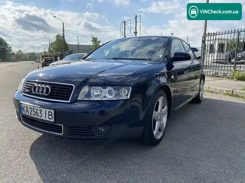 Audi A4 2003, фото з оголошення 1 з 20, VIN WAUZZZ8E94A052371
