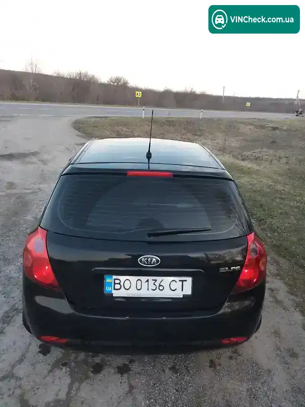 Kia Ceed 2008, фото з оголошення 2 з 20, VIN U5YFF24228L070891