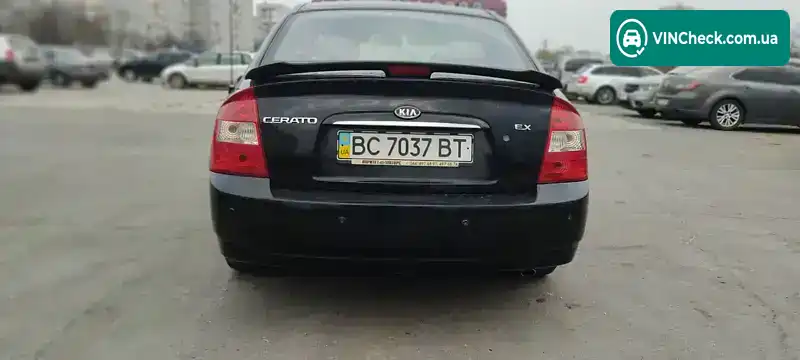 Kia Cerato 2006, фото з оголошення 2 з 18, VIN Y6LFE22336L001223