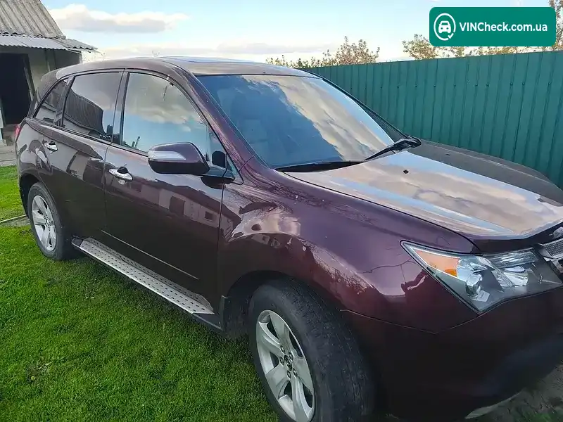 Acura MDX 2007, фото з оголошення 2 з 7, VIN 2HNYD28487H521154