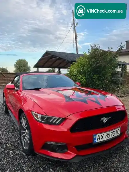 Ford Mustang 2015, фото з оголошення 1 з 8, VIN 1FATP8UH2F5359441