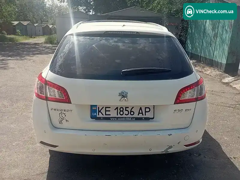 Peugeot 508 2012, фото з оголошення 2 з 2, VIN VF38E9HD8CL028811