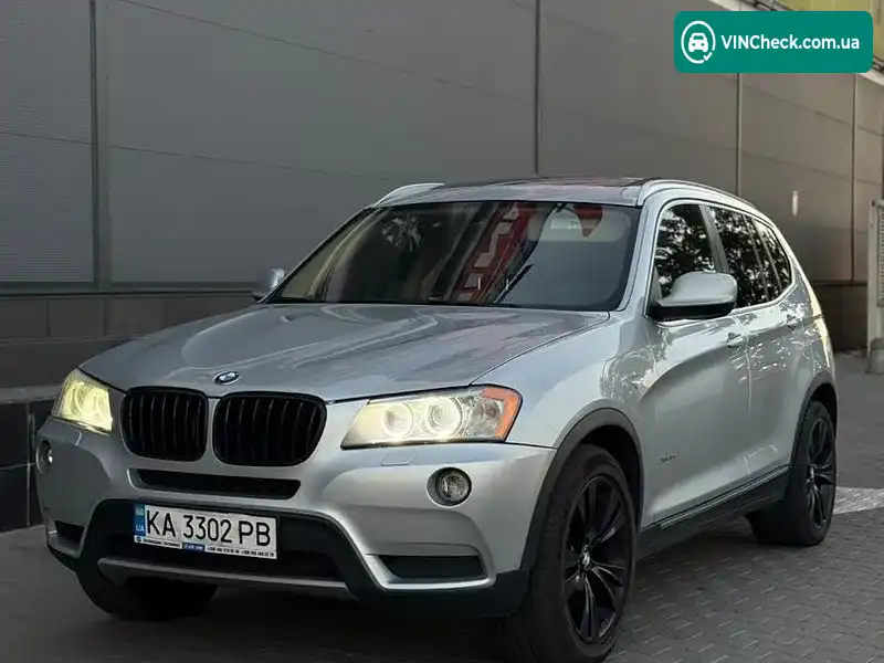 BMW X3 2011, фото з оголошення 1 з 9, VIN 5UXWX7C57BLT78581