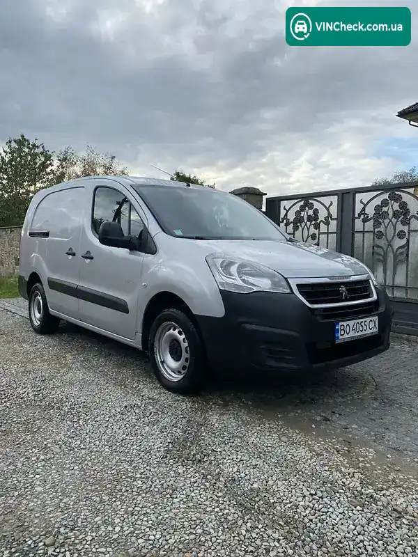Peugeot Partner 2017, фото з оголошення 1 з 20, VIN VF37FBHY6GJ869137