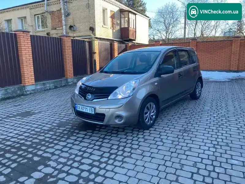 Nissan Note 2012, фото з оголошення 1 з 21, VIN SJNFAAE11U2159732