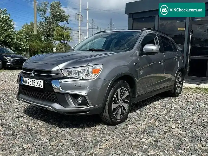 Mitsubishi ASX 2018, фото з оголошення 1 з 20, VIN JMBXTGA2WJU001686