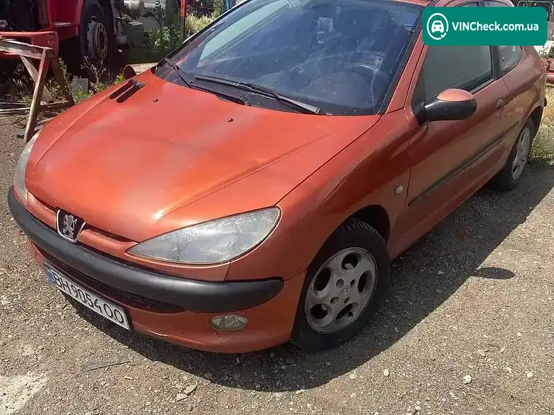 Peugeot 206 2001, фото з оголошення 1 з 5, VIN VF32CNFUR41990247