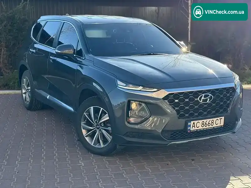Hyundai Santa FE 2019, фото з оголошення 1 з 20, VIN KMHS281BBLU213175