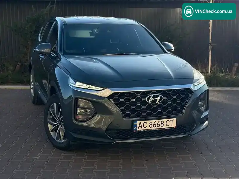 Hyundai Santa FE 2019, фото з оголошення 2 з 20, VIN KMHS281BBLU213175
