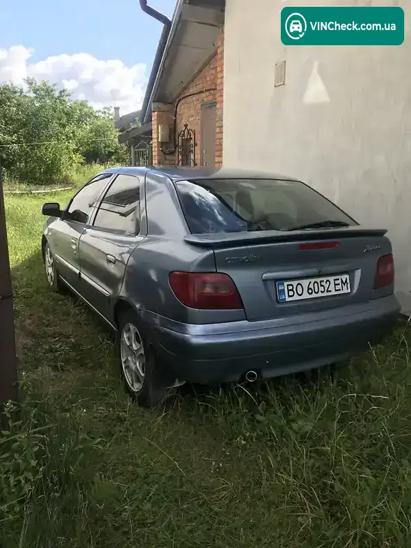 Citroen Xsara 2002, фото з оголошення 1 з 6, VIN VF7N1KFWB73527418