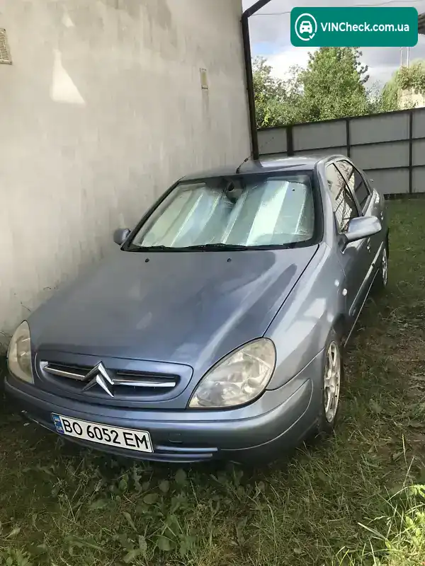 Citroen Xsara 2002, фото з оголошення 2 з 6, VIN VF7N1KFWB73527418