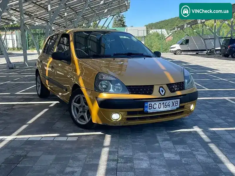 Renault Clio 2003, фото з оголошення 1 з 20, VIN VF1BB130A28743341