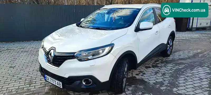 Renault Kadjar 2016, фото з оголошення 2 з 21, VIN VF1RFE00056040455