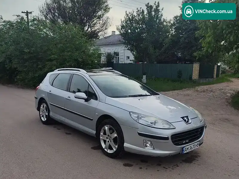 Peugeot 407 2006, фото з оголошення 2 з 16, VIN VF36ERHRJ21571124