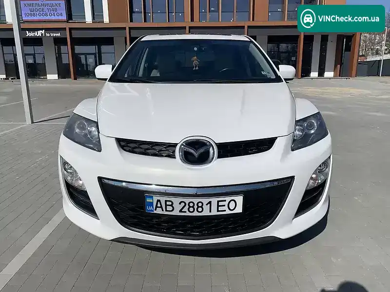 Mazda CX-7 2011, фото з оголошення, VIN JM3ER2CM7B0371981