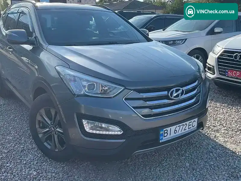 Hyundai Santa FE 2014, фото з оголошення 2 з 19, VIN KMHST81XDEU301655