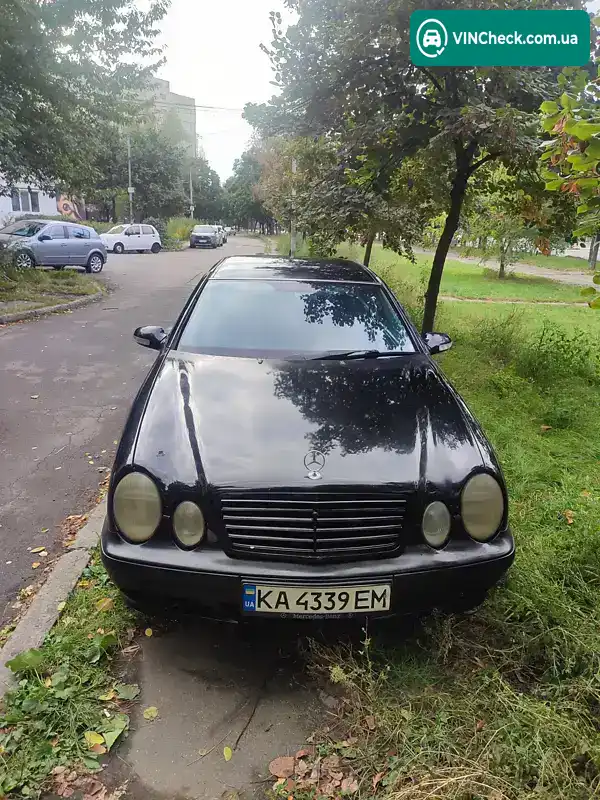 Mercedes-Benz CLK-Class 2001, фото з оголошення 2 з 17, VIN WDB2083651F183170
