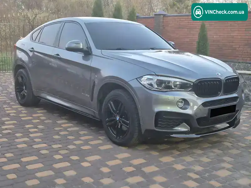 BMW X6 2017, фото з оголошення 2 з 17, VIN WBAKV210800V41802