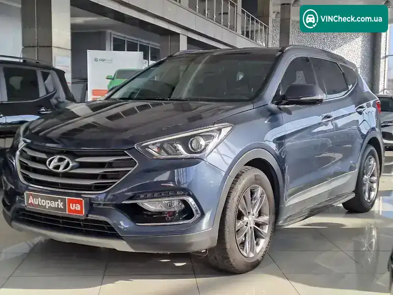 Hyundai Santa FE 2017, фото з оголошення 1 з 15, VIN KMHSW81UBJU809109
