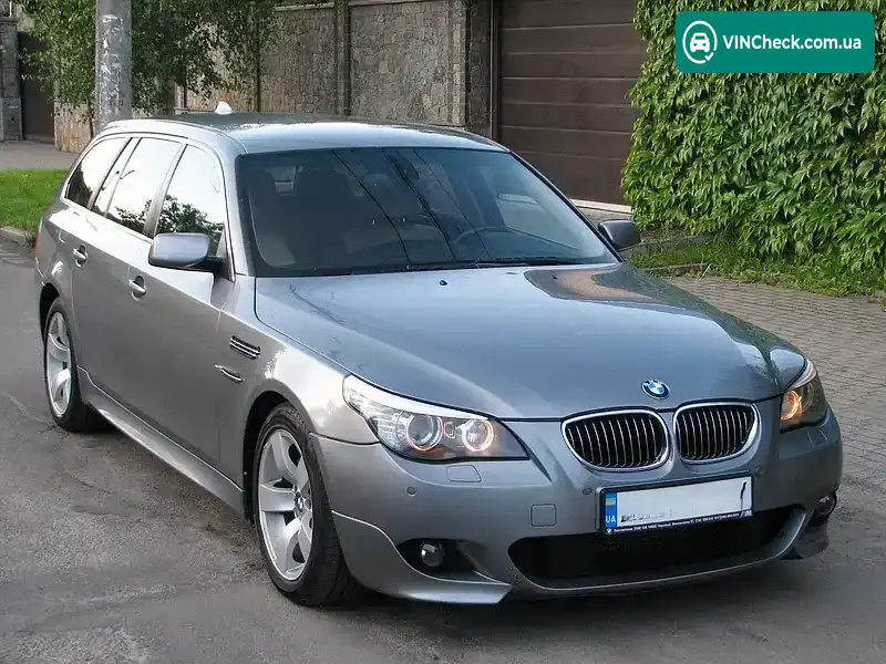 BMW 5 Series 2007, фото з оголошення 1 з 21, VIN WBAPX71090B615620