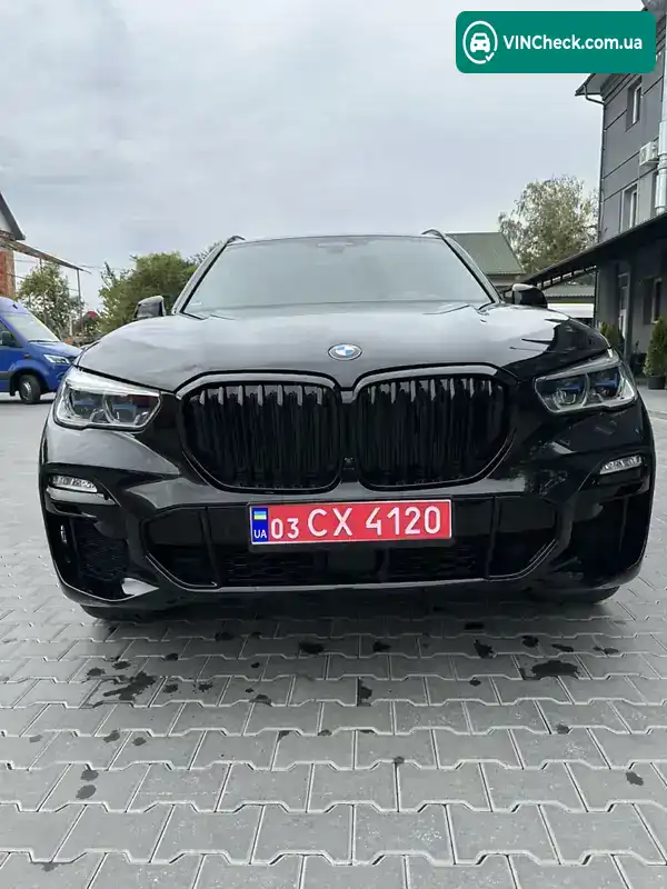 BMW X5 2021, фото з оголошення 2 з 20, VIN WBATA610X09H13396