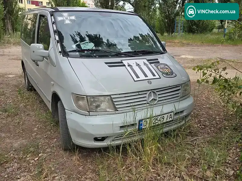 Mercedes-Benz Vito 1998, фото з оголошення 2 з 6, VIN VSA63806413103273