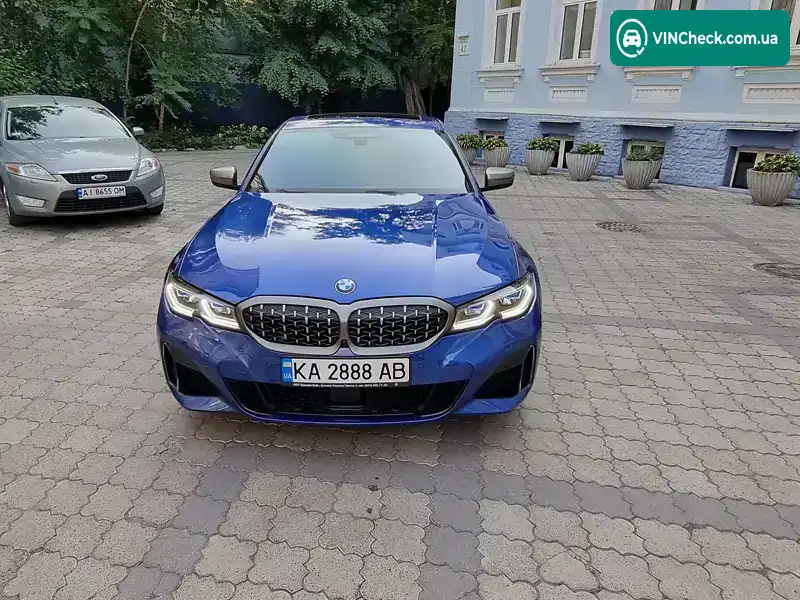 BMW 3 Series 2021, фото з оголошення 1 з 12, VIN WBA5U91000FL50381