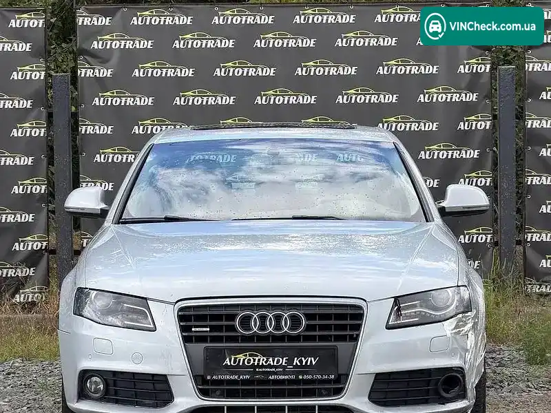 Audi A4 2008, фото з оголошення 2 з 12, VIN WAUZZZ8K79A075645