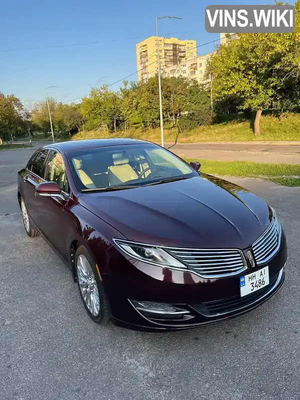 Lincoln MKZ 2013, фото з оголошення 1 з 18, VIN 3LN6L2J91DR804867
