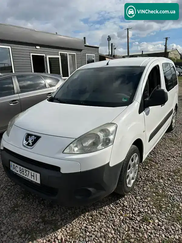 Peugeot Partner 2010, фото з оголошення 2 з 17, VIN VF37J9HTCAJ642976
