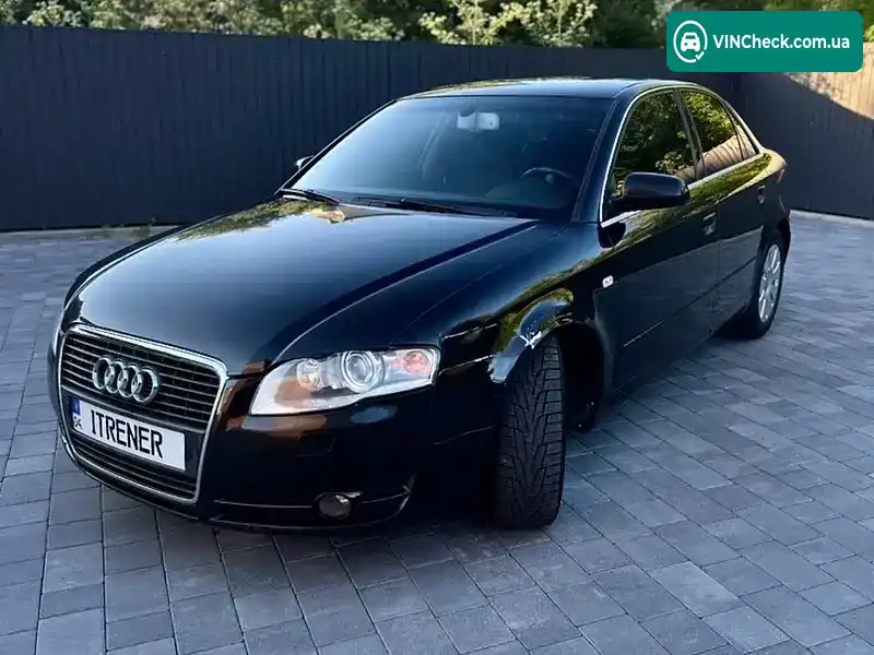 Audi A4 2004, фото з оголошення 2 з 20, VIN WAUZZZ8E25A401792