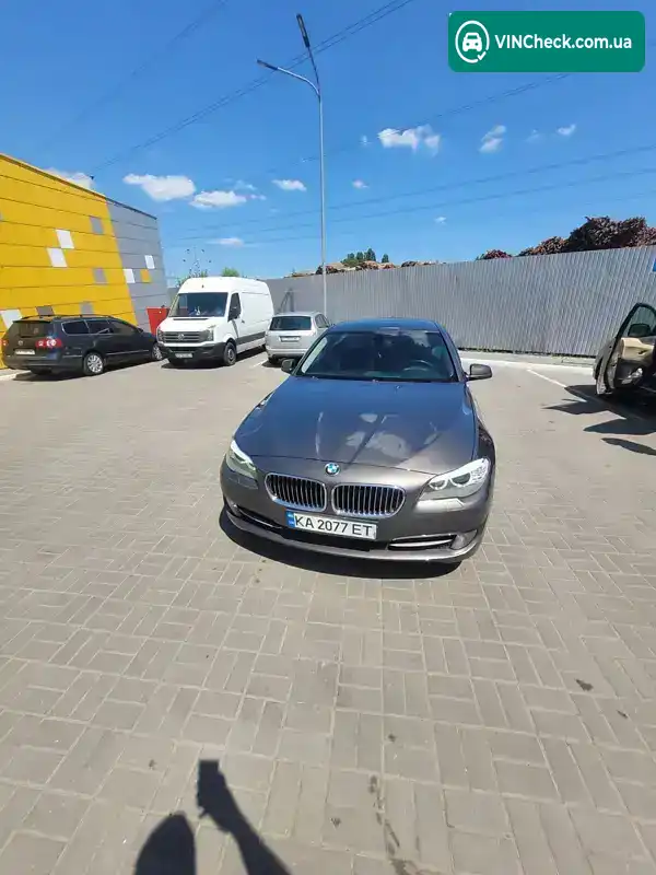 BMW 5 Series 2012, фото з оголошення 2 з 14, VIN WBAXG5C53CDY28634