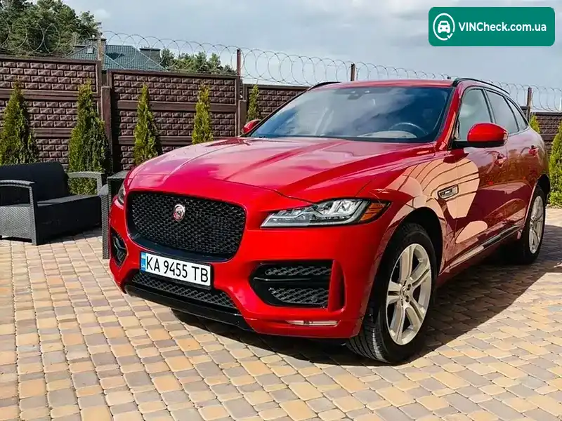 Jaguar F-Pace 2016, фото з оголошення 1 з 21, VIN SADCL2BN9HA094771