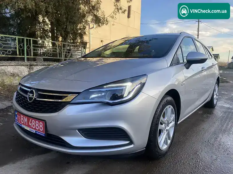 Opel Astra 2018, фото з оголошення 1 з 4, VIN W0VBD8EG4J8068716