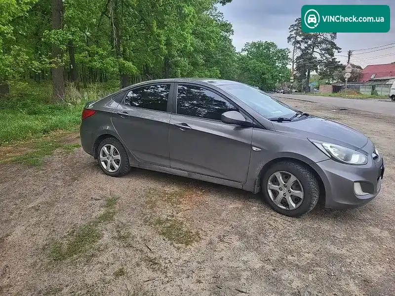 Hyundai Accent 2011, фото з оголошення 2 з 7, VIN Z94CU41CABR032205