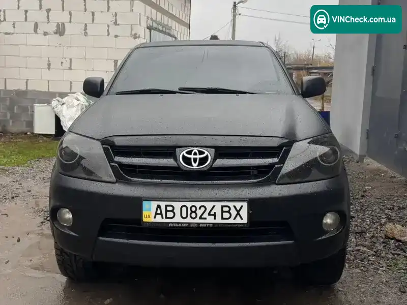 Toyota Fortuner 2007, фото з оголошення 1 з 21, VIN MHFYX59G708002202